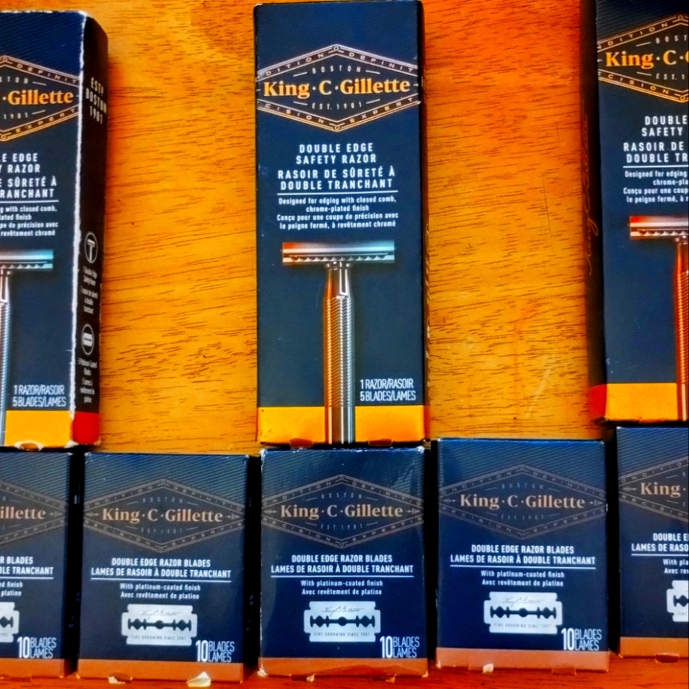 King Gillette Double Safety Razor
